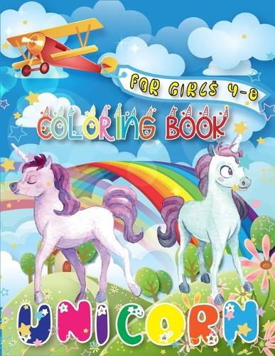Unicorn Coloring Book for Girls 4-8