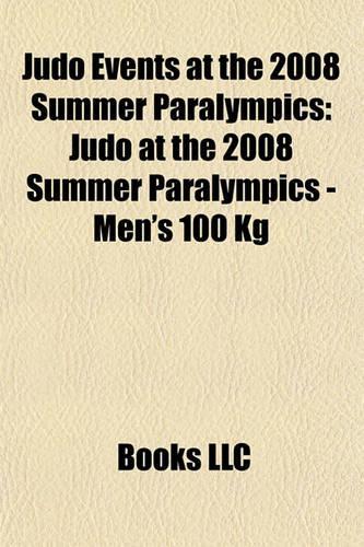 Judo Events at the 2008 Summer Paralympics