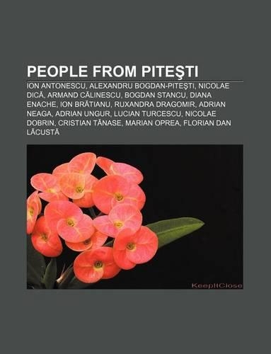 People from Pite Ti: Ion Antonescu, Alexandru Bogdan-Pite Ti, Nicolae DIC, Armand C Linescu, Bogdan Stancu, Diana Enache, Ion Br Tianu(English)