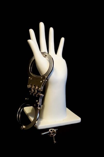 Oh, Baby, Cuff My Hand Journal: 150 Page Lined Notebook/Diary