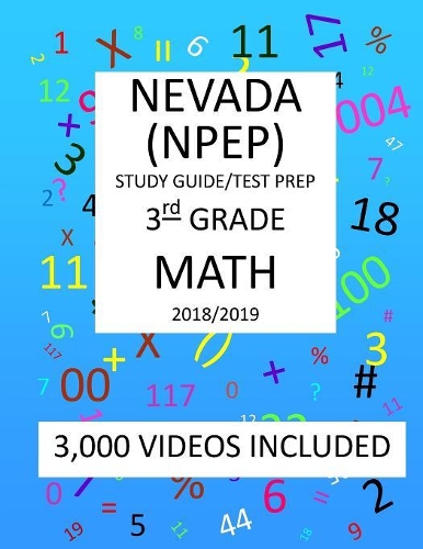 3rd Grade NEVADA NPEP, 2019 MATH, Test Prep