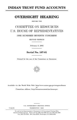 Indian Trust Fund Accounts