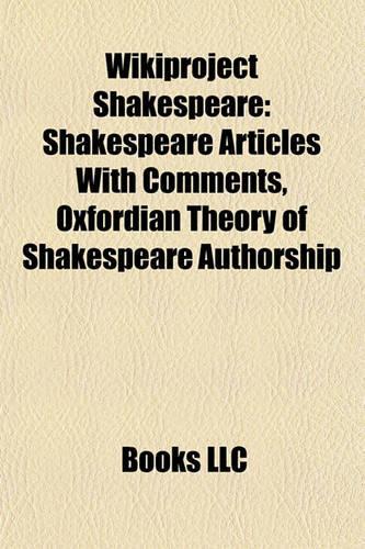 Wikiproject Shakespeare