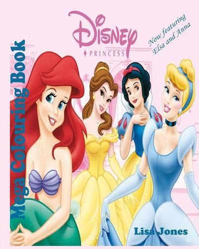 Disney Princess Mega Colouring Book
