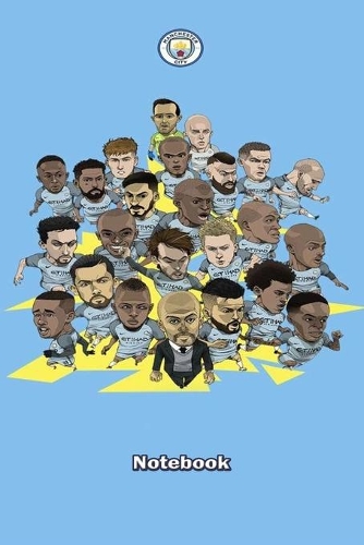 Manchester City Design 11 Notebook For Man City Fans and Lovers