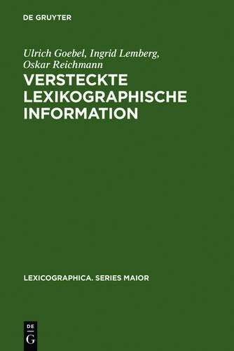 Versteckte Lexikographische Information