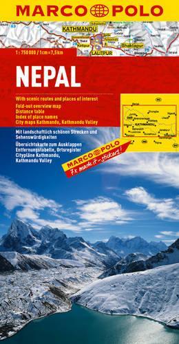 Nepal Marco Polo Map