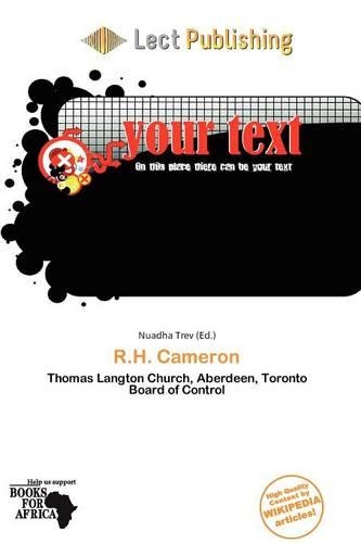 R.H. Cameron: (English)