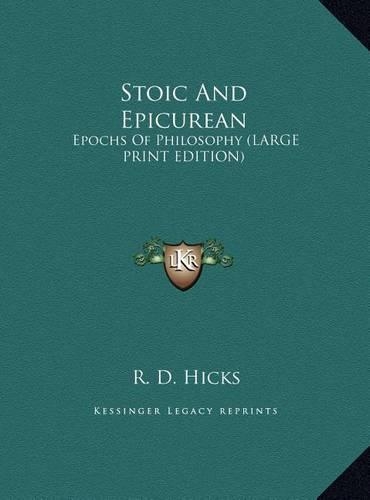 Stoic and Epicurean