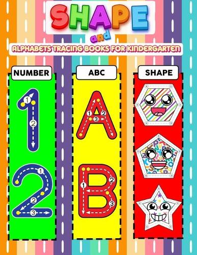 Shape and Alphabets Tracing Books for Kindergarten