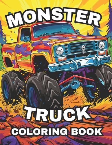 Monster Truck Coloring Book