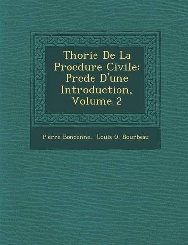 Th�orie De La Proc�dure Civile