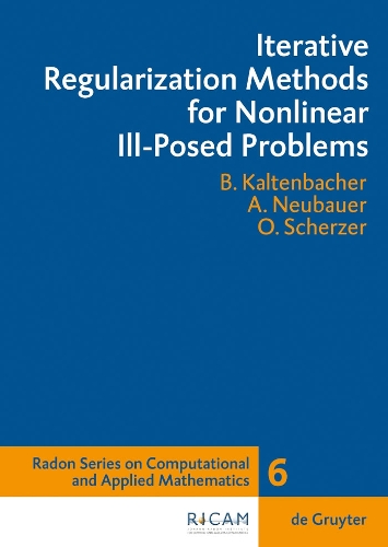Iterative Regularization Methods for Nonlinear Ill-Posed Problems: (6 Radon Series on Computational and Applied Mathematics)