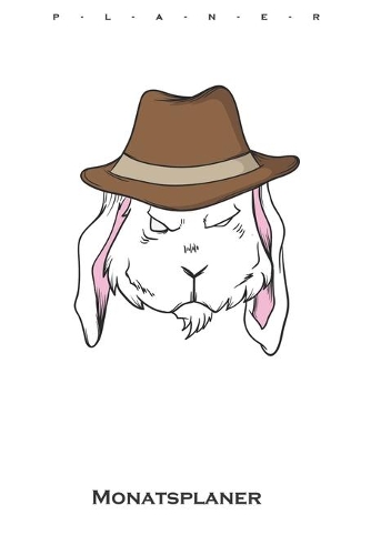 Kaninchen Detektiv Monatsplaner