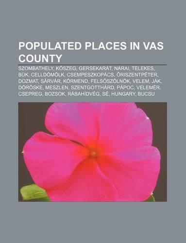 Populated Places in Vas County