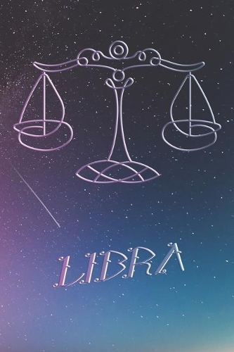 Zodiac Sign Notebook Libra: Astrology Journal, Horoscope Notepad, Diary, 120 Pages, blanc Dot Grid, 6" x 9"