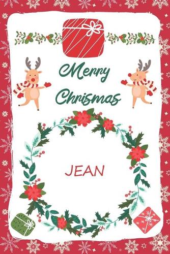 Merry Christmas Jean Notebook