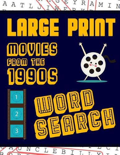 Large Print Movies From The 1990s Word Search