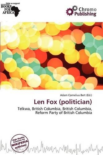 Len Fox (Politician)