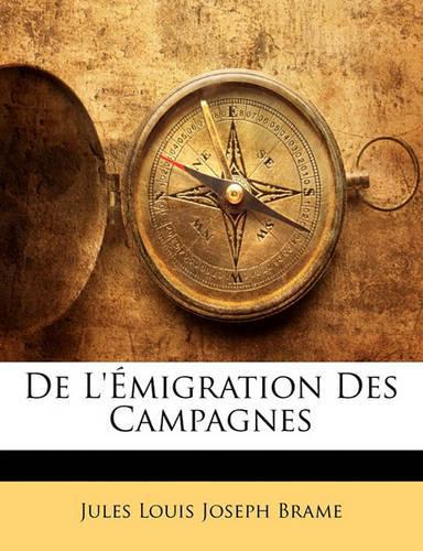 de L'Emigration Des Campagnes