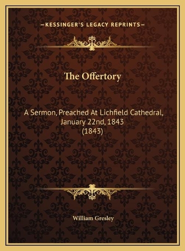 The Offertory