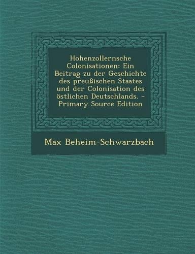 Hohenzollernsche Colonisationen