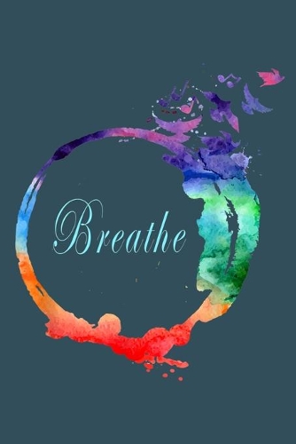 Breathe: Notebook for Monkey Lovers-College Ruled Lined Blank 6x9 inch 110 page-Daily Journal for Girls Diary for Women Perfect gift for Holiday-Bird Lovers 