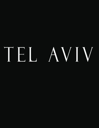 Tel Aviv: Black and White Decorative Book to Stack Together on Coffee Tables, Bookshelves and Interior Design - Add Bookish Charm Decor to Your Home - Stack D