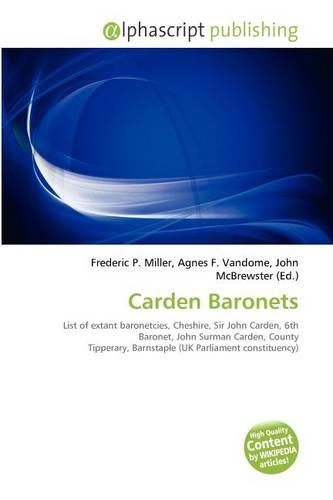 Carden Baronets