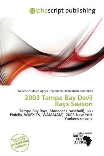 2003 Tampa Bay Devil Rays Season: (English)