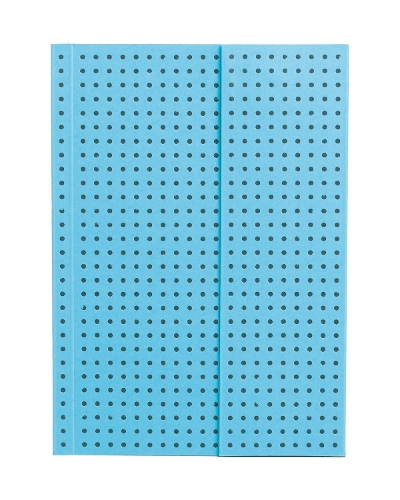 Black on Grey (Circulo) A6 Unlined Notebook