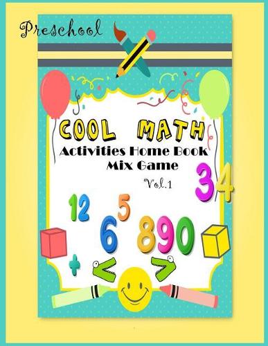 Cool Math Activities Home Book mix Game for preschool