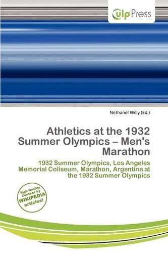 Athletics at the 1932 Summer Olympics - Men's Marathon