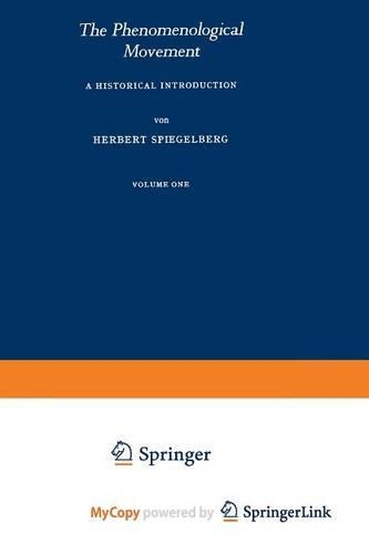 The Phenomenological Movement