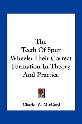 The Teeth Of Spur Wheels