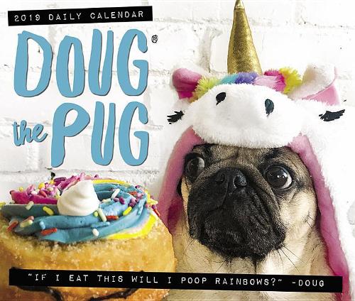 Doug the Pug 2019 Box Calendar (Dog Breed Calendar)