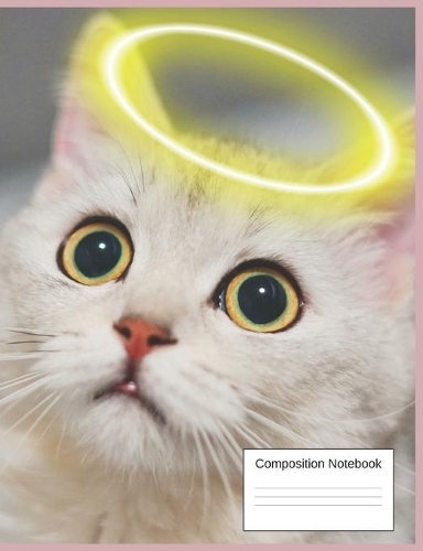 Composition Notebook: Gifts For Cat Lovers A Funny Adorable Notebook