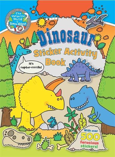 Dinosaur Sticker Activity Book