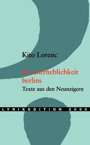 Unerheblichkeit Berlins: (German)