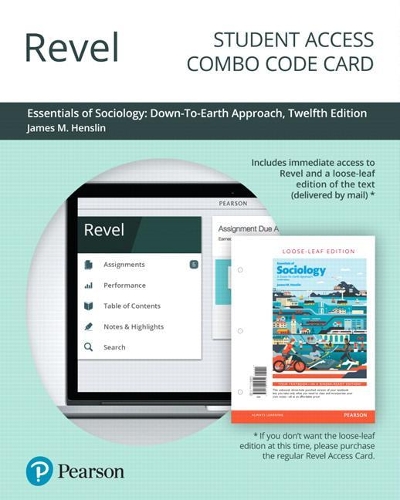 Revel for Essentials of Sociology