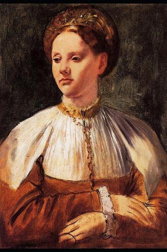 Edgar Degas 1858 Portrait of a Young Woman After Bacchiacca Journal: Take Notes, Write Down Memories in this 150 Page Lined Journal
