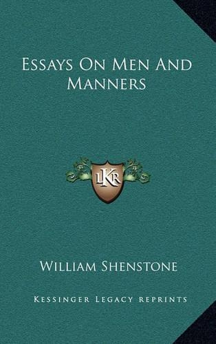 Essays on Men and Manners