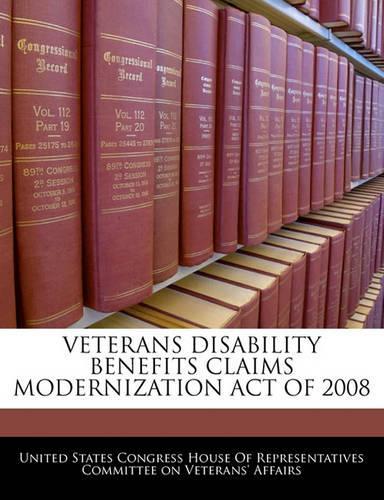 Veterans Disability Benefits Claims Modernization Act of 2008