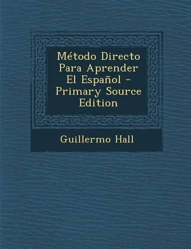 Metodo Directo Para Aprender El Espanol