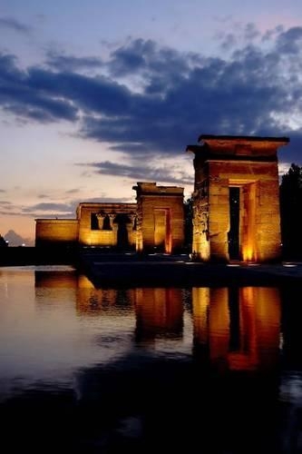 Temple of Debod in Madrid, Spain Journal