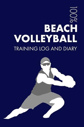 Mens Beach Volleyball Training Log and Diary