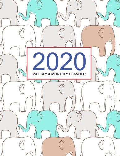 2020 Planner Weekly & Monthly 8.5x11 Inch
