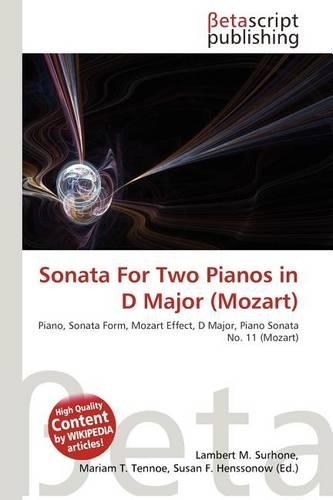 Sonata for Two Pianos in D Major (Mozart)