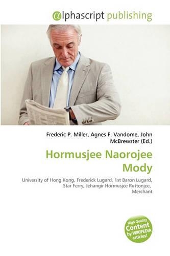 Hormusjee Naorojee Mody
