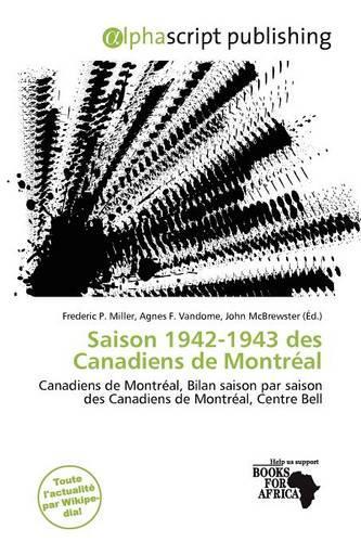 Saison 1942-1943 Des Canadiens de Montr Al